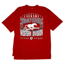 Load image into Gallery viewer, Vintage 1992 Softwear Athletics Clagary Stampeders Champions T-Shirt (XLarge)
