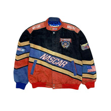 Load image into Gallery viewer, Vintage Nascar Jeff Hamilton “50th Anniversary” Racing Jacket (Large)
