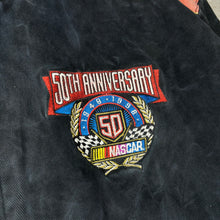 Load image into Gallery viewer, Vintage Nascar Jeff Hamilton “50th Anniversary” Racing Jacket (Large)
