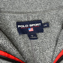 Load image into Gallery viewer, Vintage Polo Sport Full Zip Polartec Fleece (Large)
