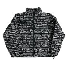 Load image into Gallery viewer, Chinatown Market Multi Language Puffer Jacket (Large)
