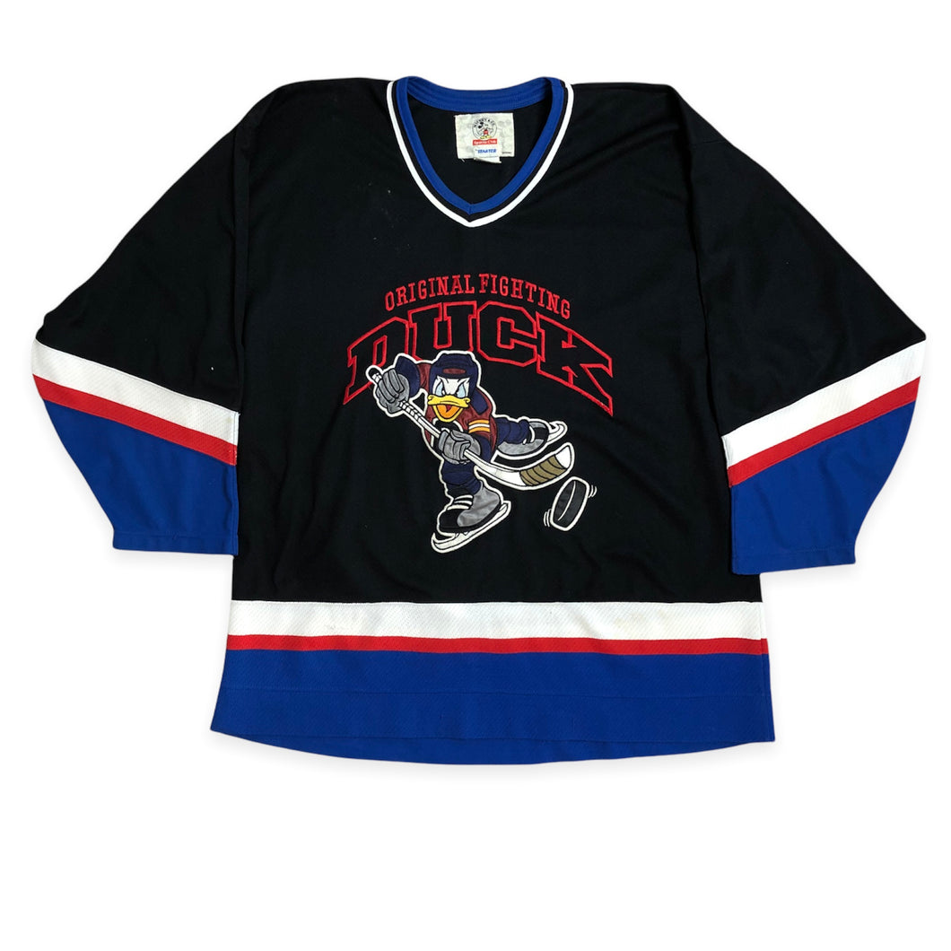 Vintage Starter Disney Fighting Duck Jersey (XL)