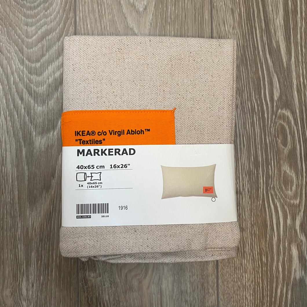 Virgil Abloh x IKEA MARKERAD Pillow Case